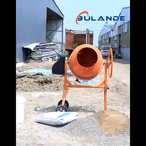NANWEI Electric Concrete Mixer 280L/350L Portable Industrial Cement Mixing Machine 2800W Drum mixer