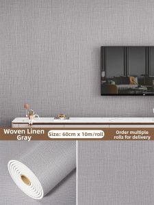 O Margo | Self-adhesive Waterproof Moisture-proof Linen Wallpaper