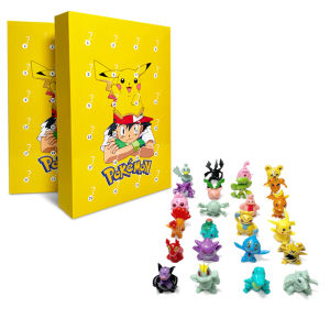 Hộp Quà Lịch Vạn Niên Pokemon 2024 - Mô Hình Nhân Vật Pikachu & Bulbasaur Mini 1-3cm Đồ Chơi Giáng Sinh Cho Trẻ Em