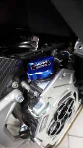 Arm Radiator Cap Cover V2 Premium Design Aluminum Full CNC Universal With Sticker From Indonesia