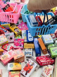 Thu Nhỏ Tiện Lợi Store Hộp Ăn Nhẹ Đồ Chơi Handmade Chơi Thực Phẩm Màn Hình Bộ Vai Trò Chơi Mini Đồ Chơi Dành Cho Trẻ Em Chiết Giang Xuất Xứ