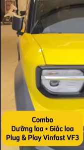 (Hỏa Tốc Trợ Giá Miễn Ship) Đế loa cánh Dưỡng loa ô tô Vinfast VF3 và VF5 hàng cao cấp chất lượng cao zin cho xe ứng dụng đa năng nhiều hãng xe