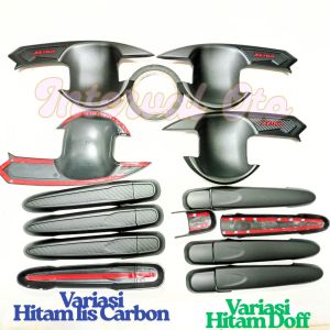 Paket Outer Handle Pegangan Pintu Mobil All New Xenia 2012-2021 Hitam