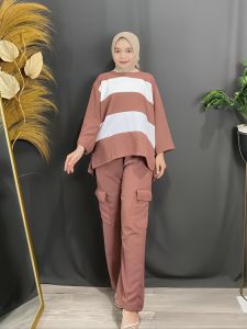 PROMO SETELAN BLASTER CARGO SETELAN WANITA DEWASA JUMBO TERBARU TERMURAH KEKIKINIAN BEST SELLER COD|