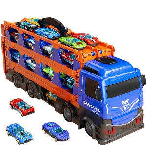 BABYSHOME | Transformable Truck with Track & Storage Capsule 3 Years Old