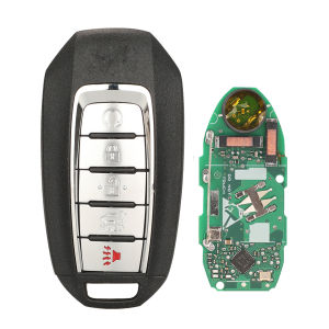 Chìa Khóa Xe Thông Minh Điều Khiển Từ Xa Cho Infiniti QX60 Với 4/5 Nút Chip KR5TXN7 Tần Số 433Mhz Tương Thích Với Các Mẫu 180144709/180144708