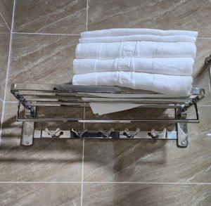 Kệ Nhà Tắm Kệ Để Đồ Nhà Tắm Đa Năng Giá Treo Khăn Inox 304 Không Rỉ Sét Độ Bền Cao Chịu Lực Tốt.