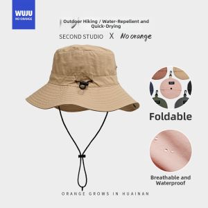 NOTHAVEORANGE | Waterproof Outdoor Fishing Hat Foldable Sun Protection Light & Quick-dry Cap