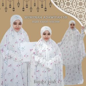 MUKENA DEWASA SETELAN BERLENGAN RAYON ADEM NYAMAN/HARGA BERSAHABAT
