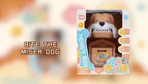 Fingerprint Password Miser Dog Money Bank Lights Music Interactive Fun Game Savings Coin Box Piggy Bank Toys Kids Children Gifts Coinbox