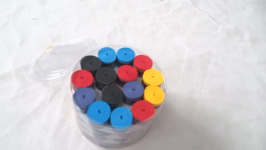 Assorted Color Guide Grip Rubber Grip Tape for Tennis Badminton Fishing Rods Jump Rope Overgrip