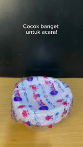 Mangkok Plastik Tebal Putih Bersih Cemerlang M6 uk 6 Sedang atau M7 uk 7 Besar Per Pack Mangkok Makan Sekali Pakai Medan