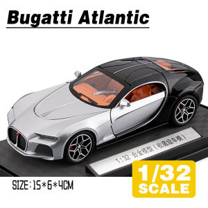 LEO 1:32 Bugatti Atlantic Diecast โมเดล รถอัลลอยด์รถยนต์ของเล่นคอลเลกชันของขวัญสําหรับเด็กชายสาว ของเล่นเด็ก