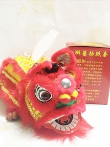 Túi Khăn Giấy Xe Ô Tô Phong Cách Mới Trung Quốc Sang Trọng Cao Cấp Tượng Sư Tử Thức Tỉnh Trang Trí Nhà Năm Mới Quà Tặng