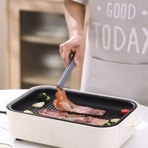 EZCOOK Silicone Tongs Frying Tongs Cooking Tongs Food Grade Heat Resistant for Cooking Air Fryer & BBQ Kitchen Utensils