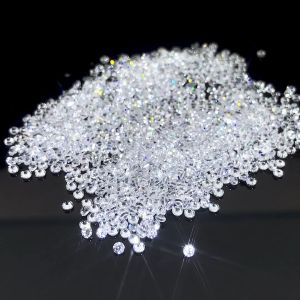 Messi Jewelry  Melee Moissanite 0.8mm-5.0mm Little Moissanite  Loose Round Brilliant Cut use for inlaid