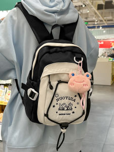 Mini Backpack Sweet School Style Dual Shoulder Bag for Girls Spring Outing Letter Pattern New Style Childrens Travel Bag