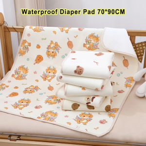 Tã trẻ em giặt được pad không thấm nước thoáng khí sơ sinh tấm tấm lót hút nước tiểu bìa có thể gập lại thay đổi mat