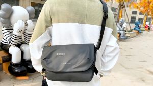 Waterproof Men Sling Bag Leather Messenger Bag Cross Body Bag Waist Bag Unstrachable Fashion Design Beg Lelaki