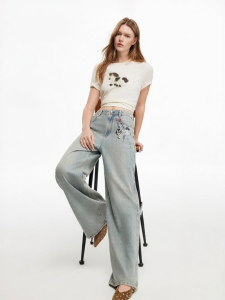 ONLY | 2026 Autumn High Waist Straight Leg Womens Jeans