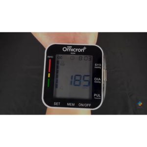 PROMO TERBARU TaffOmicron Tensimeter Pergelangan Tangan Digital Pengukur Tekanan Darah Bahasa Indonesia