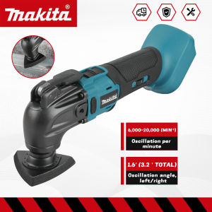 Makita | Makita 18V DTM51 Battery Brushless Cordless Multi functional electric tool 6-Speed 20000OPM LED Cutting Sanding Tool