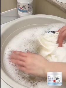 (Quick delivery)Biological enzyme washing powder Oxygen Bubble Powder for Hand and Clothes Protection