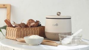CEFLAR หม้อหุงข้าวมัลติฟังก์ชั่นมินิ 1L CG-07 สไตล์มินิมอล ทำได้หลายเมนู ข้าวนุ่ม หุงเร็ว ใช้งานง่าย