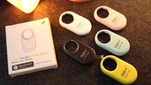 1/2/4-PACK Far Away Positioning Locator Work with Googles Find Hub Location Tracking Tag Pets Finder for Pixel Xiaomi Moto GMS