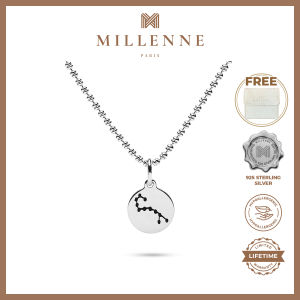 MILLENNE Match The Stars Scorpio Celestial Constellation Silver Pendant with 925 Sterling Silver (MLP-01)