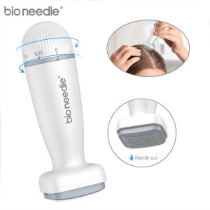 Mới nhất có thể điều chỉnh Derma tem Bio 120 mọc lại tóc kim lăn chăm sóc da mặt Micro Điều trị thiết bị làm đẹp