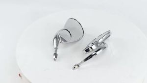 5/16" Motorcycle Split Vision Rearview Mirrors For Harley Sportster Touring Road King Electra Street Glide Fat Boy