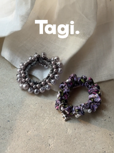 Tagi. i Imagine Beaded Hair Tie Hair Rope Accessories Versatile Beaded Hair Band ที่คาดผมประดับลูกปัดในจินตนาการ