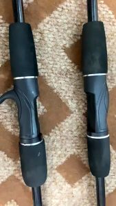 คันเบ็ดคาร์บอนไฟเบอร์แพน 1.6-2.1ม เบ็ดตกปลา 2 ส่วน คาร์บอนไฟเบอร์น้ำหนัก เบาพิเศษ การปั่น หล่อ คันเบ็ด คันเบส เบ็ดตกปลา ตีปลอม ฟิสินซิ่น โรดา ฟิลเลอร์