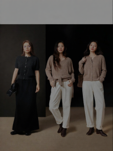 Elegant Classic Cable Knit Wool Sweater
