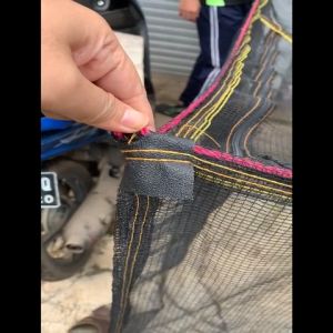 Keramba Ikan Waring Jaring RK Anti Geser 3 bar dengan tutup sleting ukuran berbagai macam ukuran siap pakai