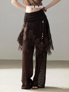 SHAOYEYAN | Apocalyptic Style Hollow Out Wide Leg Pants Womens Summer Trousers