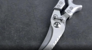 Elite Kitchen - Heavy Duty Kitchen Scissor Stainless Steel Chicken Fish Bone Scissor Poultry Shears Cutter Gunting Dapur