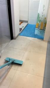 Alat Pel Lantai Flat Mop Pel Tarik Praktis Ultra Mop Hand Free
