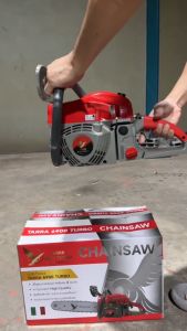 เลื่อยยนต์ TARRA 6900 เทอร์โบ (รุ่นใหม่ เสื้อสูบ2พอร์ท) เกรดคุณภาพสูง ตัดได้ทั้งวัน