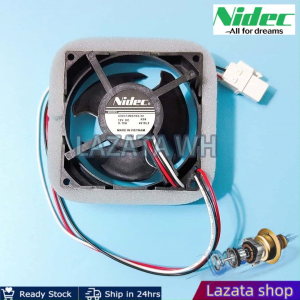 U92C12MS1B3-52 12V 0.16A 9CM 3Wire for Samsung Refrigerated Refrigerator Fridge Cooling Fan New Original NIDEC 100% Pure copper motor FBA11J10M DC9V 0.17A 2Wire
