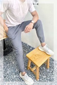 HCM Quần Jogger Kaki Nam Co Dãn Vải Xịn THỂ THAO Cao Cấp ống bo chân VNXK giá sĩ SIZE 28 ĐẾN42 JG08