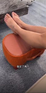 ม้านั่งเล็กเรียบง่าย ม้านั่งรองเท้า โซฟาในห้องนั่งเล่น ม้านั่งวางเท้า โต๊ะกาแฟ ม้านั่งเล็ก เก้าอี้เล็ก แพ็คนุ่ม ม้านั่งเล็กสำหรับบ้าน