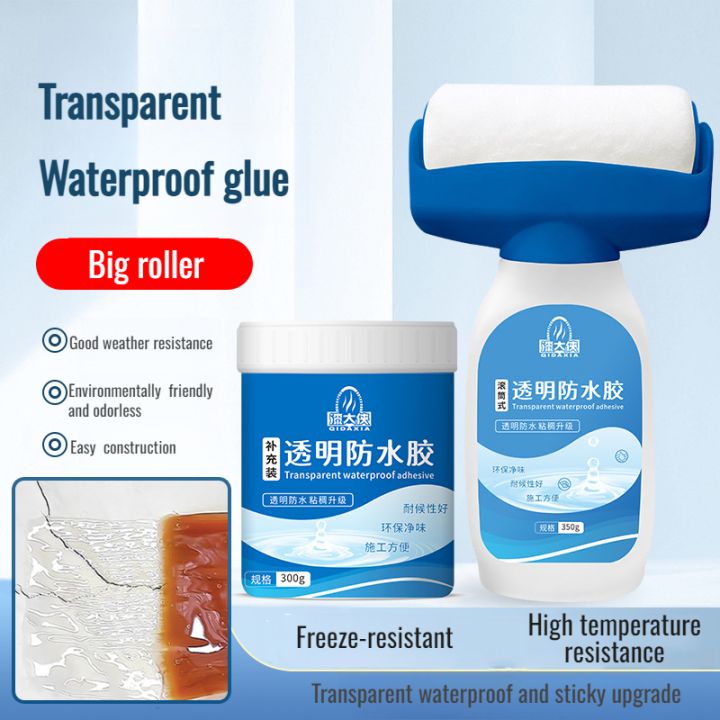 Waterproofing Fluid Simple Operation Waterproof Coating Rolling and Applying Freely Corrosion Resistance
