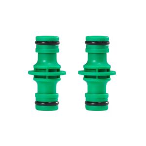 สวนรดน้ําท่อ ABS Quick Connector 1/2 "End คู่ชายข้อต่อท่ออะแดปเตอร์ Extender ชุดสําหรับท่อท่อ