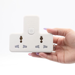 ปลั๊กไฟ ปลั๊กแปลงไฟ หัวแปลงปลั๊ก Adapter มีไฟบอกสถานะ ความปลอดภัยสูงด้วยวัสดุพลาสติก ไม่ลามไฟ แข็งแรง