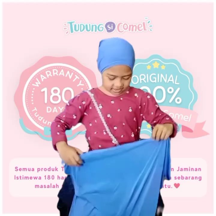 TUDUNGSICOMEL Tudung Sekolah Awning Lembut Tudung Sarung Tudung Instant ...