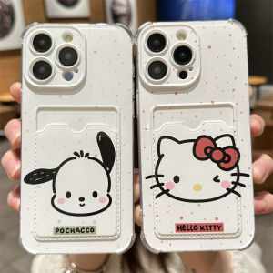 Kitty Cat Phone Case Cute Cartoon Design Photo Insert Compatible with  17Promax 1614Pro Creative 12 Mini Card Holder for Women 13 New Model 11
