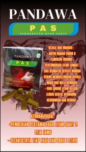 PANDAWA  PAS - obat snot engkrok / ayam pilek