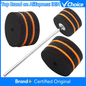 Drum Set Foot Pedal Beater Head Percussion Accessories Bass Drum Felt Hammer Head Pad Musical Instrument Replacement Parts